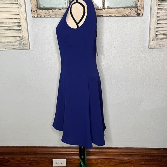 Zara Woman Princess Seams Sleeveless V Back Mini Dress Size Medium NWT - Picture 3 of 11